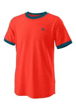 Wilson Competition Ii - T-Shirt Basic - Orange Blau