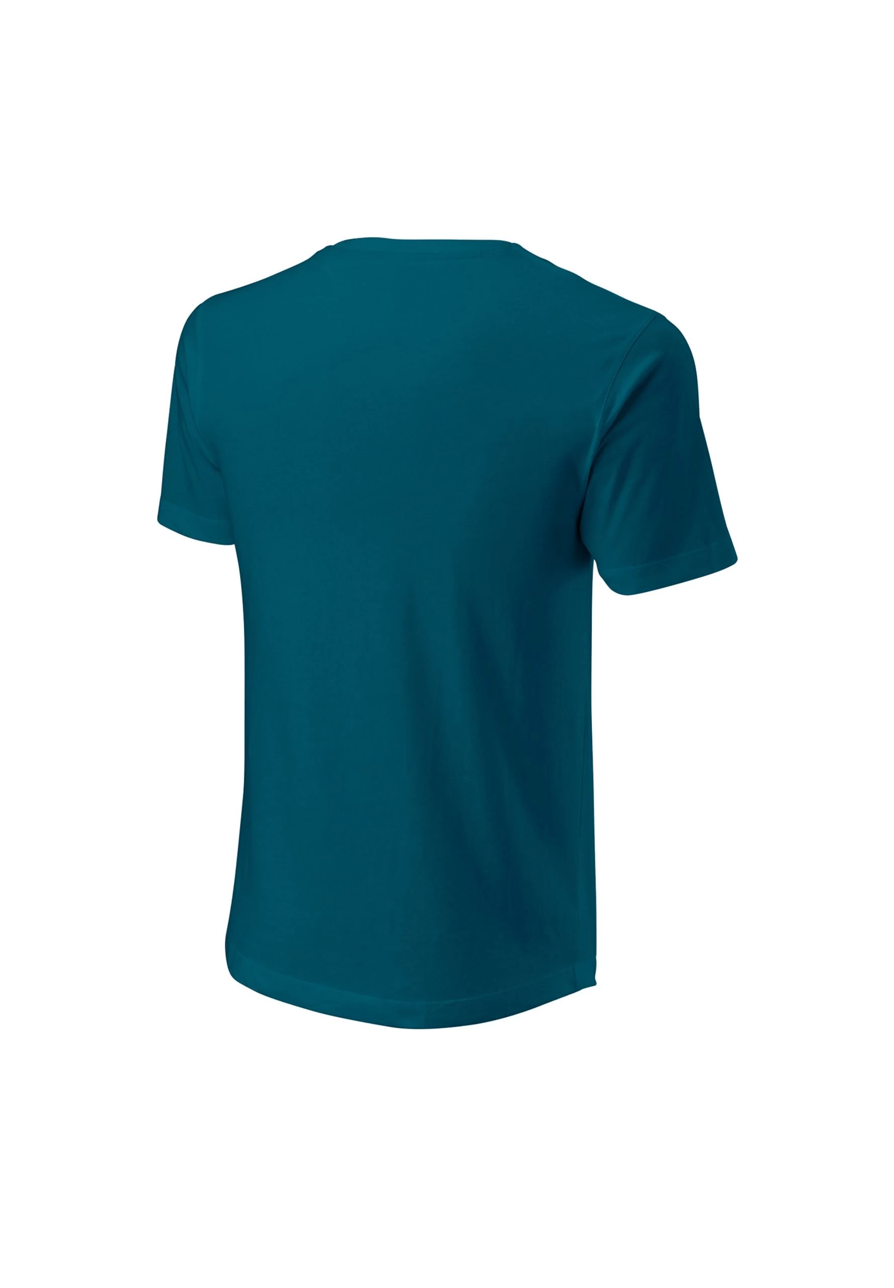 Wilson Script Eco Slimfit - T-Shirt Print - Petrol 4 Wilson Script Eco Slimfit - T-Shirt Print - Petrol - Image 2