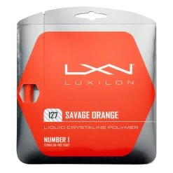 Wilson Luxilon Savage Orange Bespanning
