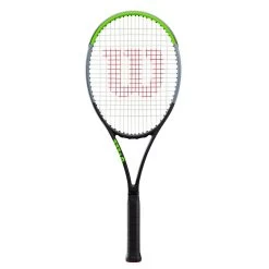 Wilson Blade 98 16X19 V7 Tennisracket Lime Green Black Silver Elastic