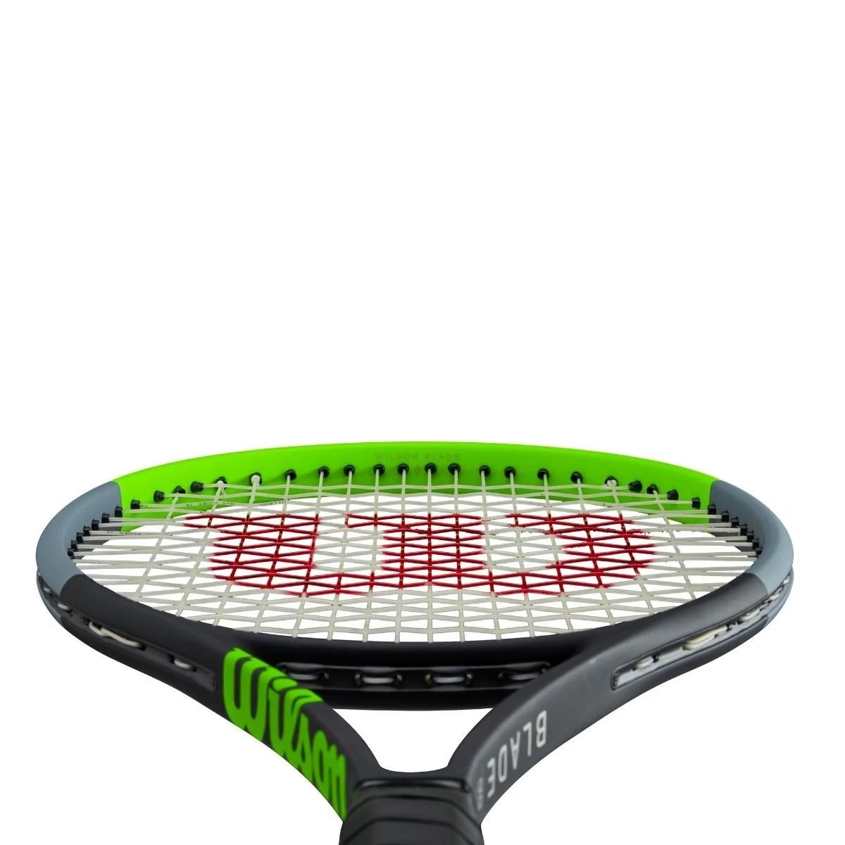 Wilson Blade 98 16X19 V7 Tennisracket Lime Green Black Silver Elastic 5 Wilson Blade 98 16X19 V7 Tennisracket Lime Green Black Silver Elastic - Image 3