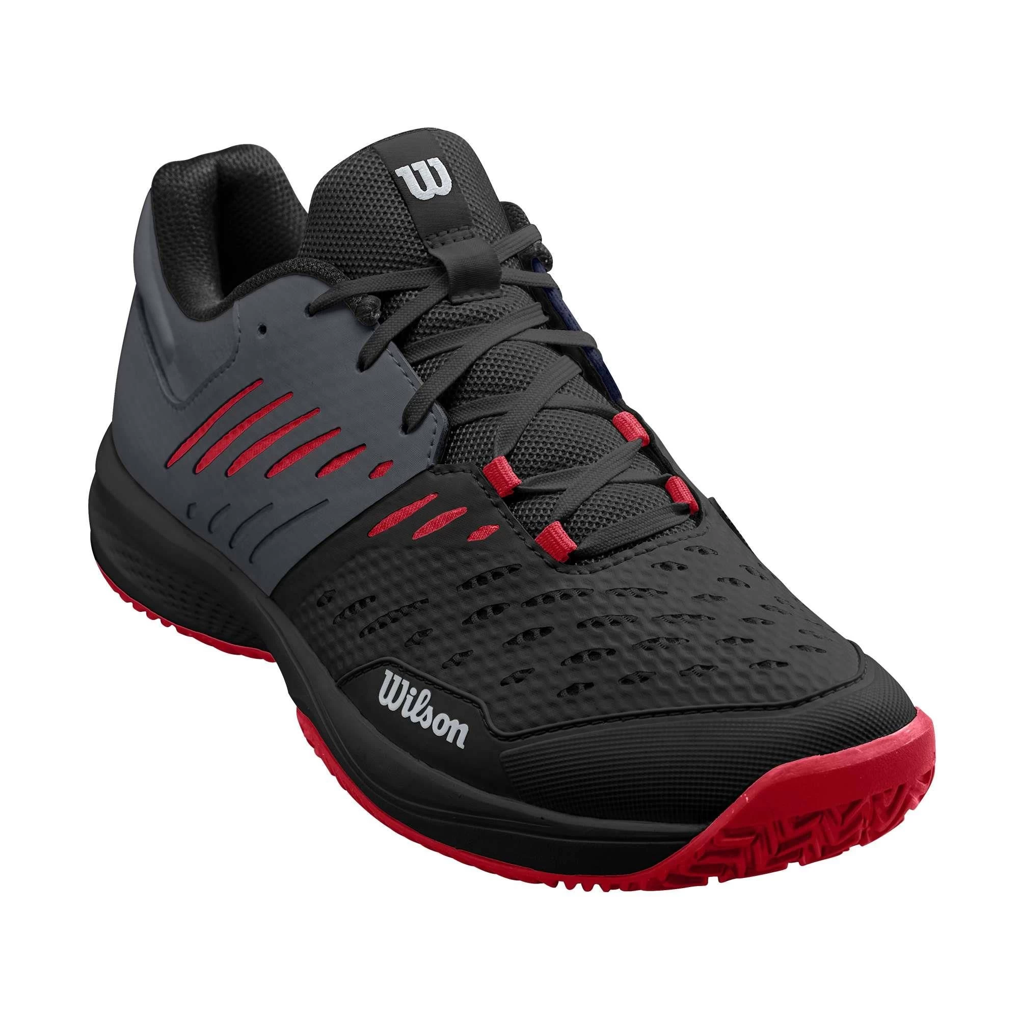 Wilson Kaos Comp 3.0 WRS328760 Tennisschoenen Heren Blackebony Wilson Red 4 Wilson Kaos Comp 3.0 WRS328760 Tennisschoenen Heren Blackebony Wilson Red - Image 2