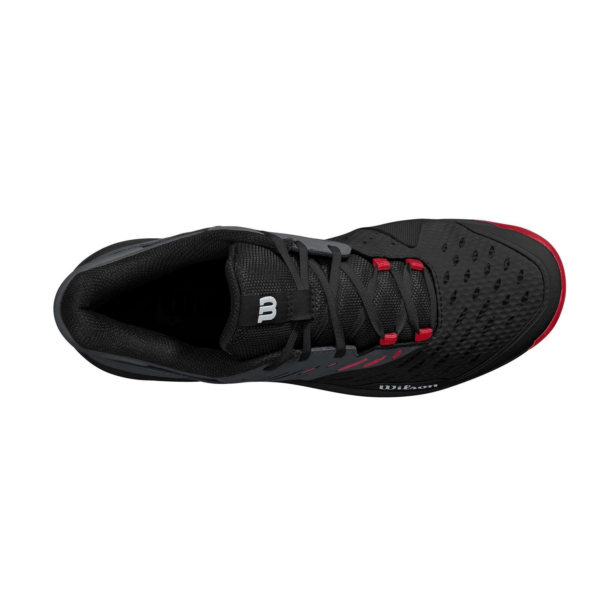 Wilson Kaos Comp 3.0 WRS328760 Tennisschoenen Heren Blackebony Wilson Red 8 Wilson Kaos Comp 3.0 WRS328760 Tennisschoenen Heren Blackebony Wilson Red - Image 6
