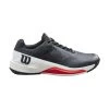 Wilson Rush Pro 4.0 WRS329440 Tennisschoenen Heren Blackwhite Poppy Red