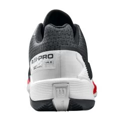 Wilson Rush Pro 4.0 WRS329440 Tennisschoenen Heren Blackwhite Poppy Red -Wilson.NL 128560 990 05 1