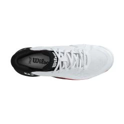 Wilson Rush Pro Ace Clay WRS329520 Tennisschoenen Heren White Black Poppy Red -Wilson.NL 128562 100 06 1