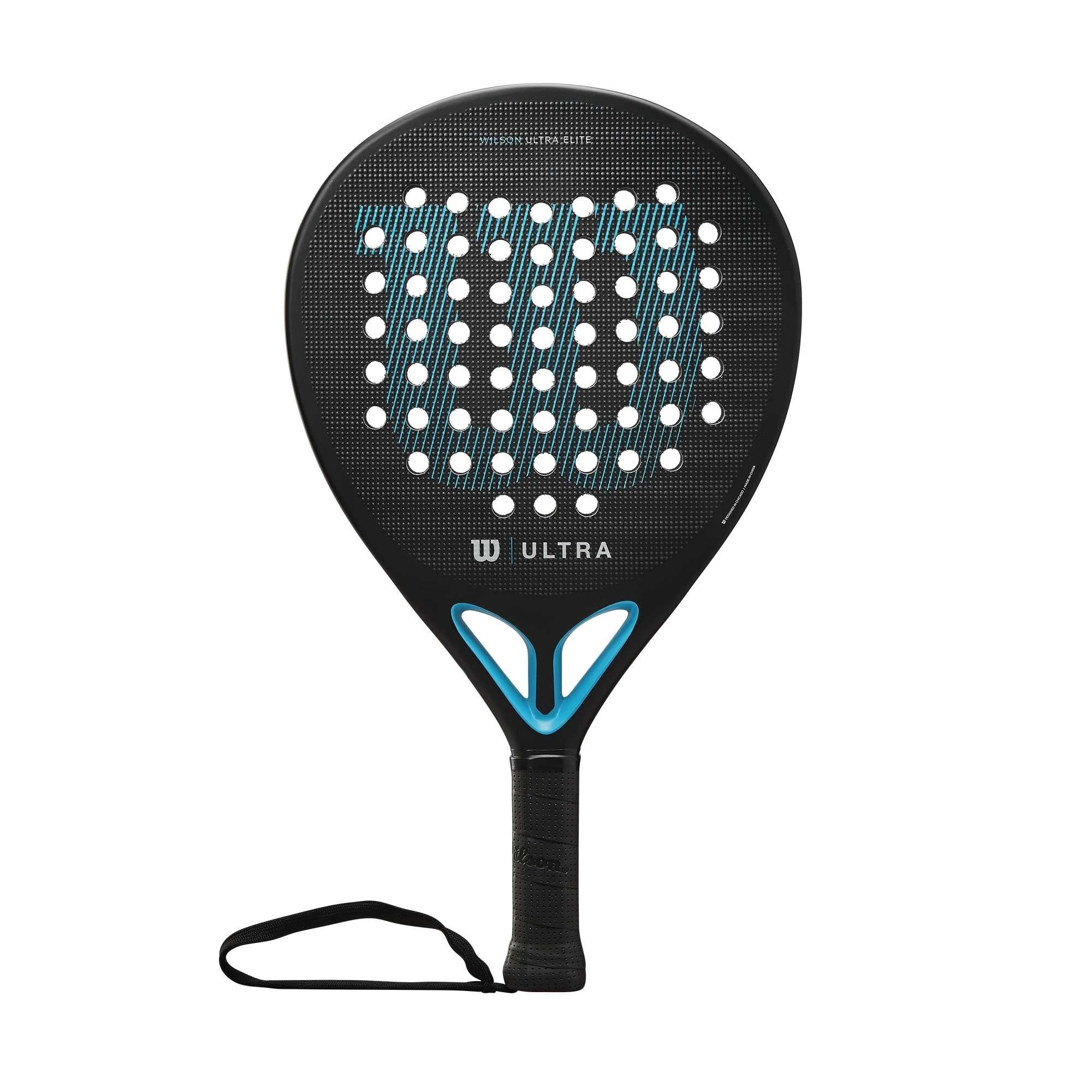 Wilson Ultra Elite V2 Padel Racket Black Blue 3 Wilson Ultra Elite V2 Padel Racket Black Blue