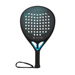 Wilson Ultra Pro V2 Padel Racket Black Bright Blue