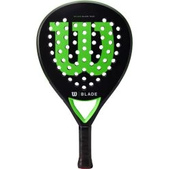 Wilson Blade Team V2 Padel Racket Black Neon Green