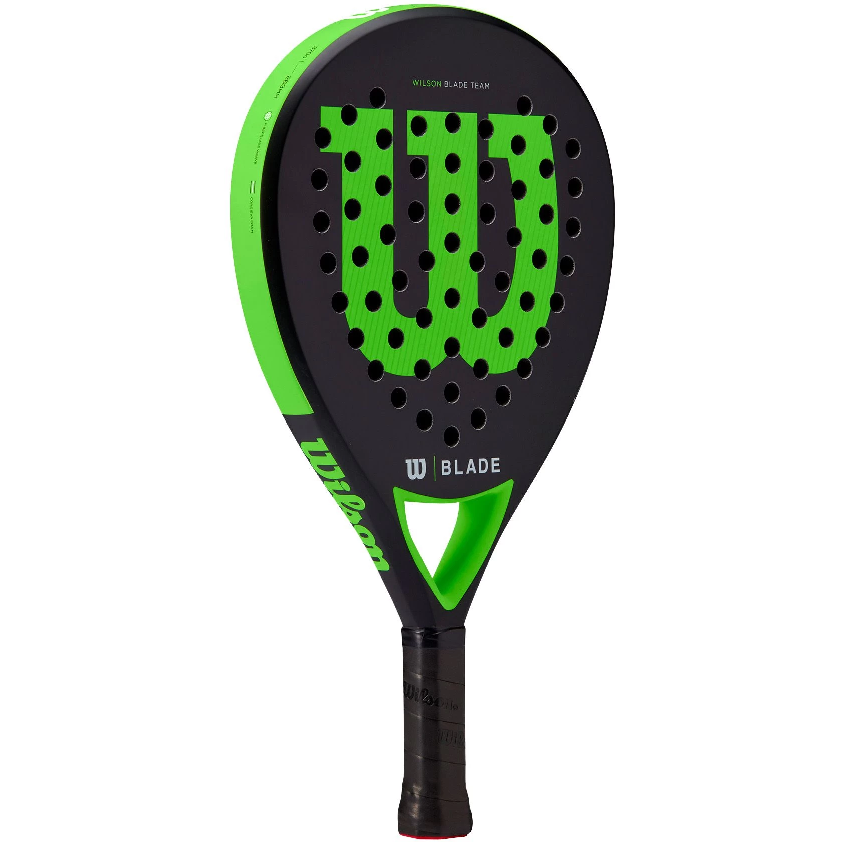Wilson Blade Team V2 Padel Racket Black Neon Green 4 Wilson Blade Team V2 Padel Racket Black Neon Green - Image 2