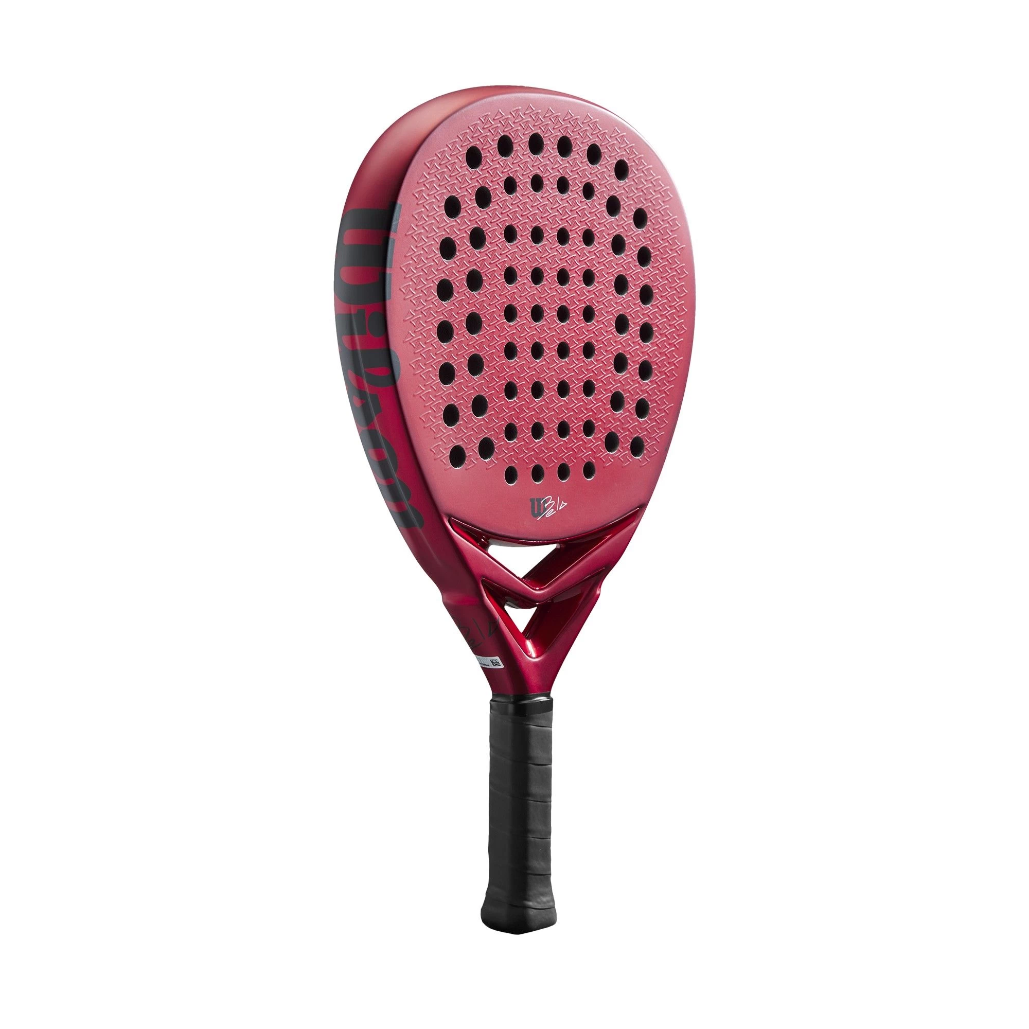 Wilson Bela Pro V2 Padel Racket Red Black 4 Wilson Bela Pro V2 Padel Racket Red Black - Image 2