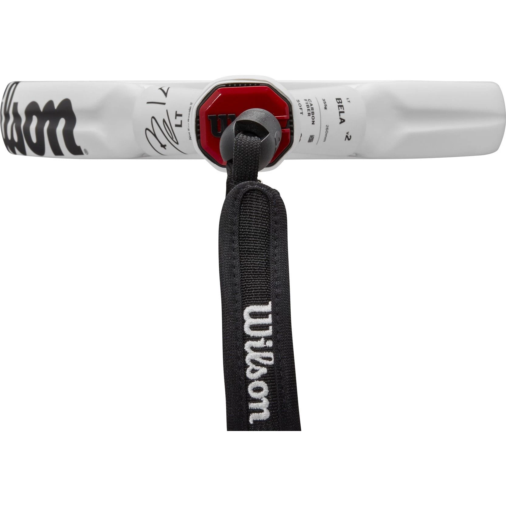 Wilson Bela LT V2 Padel Racket White Black 7 Wilson Bela LT V2 Padel Racket White Black - Image 5