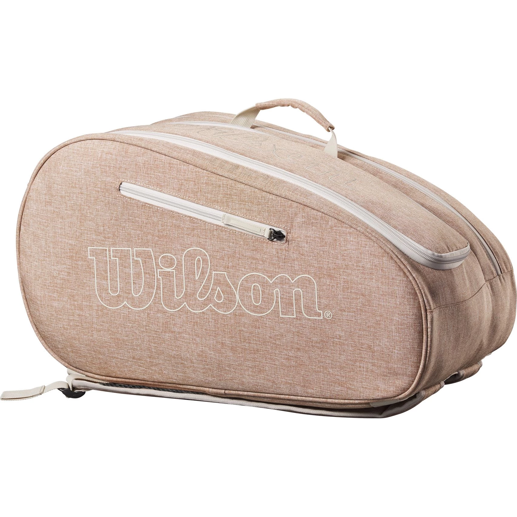 Wilson Team Padel Tas Sand Heather 3 Wilson Team Padel Tas Sand Heather