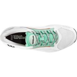 Wilson Hurakn 2.0 WRS331180 Padelschoenen Dames White Biscay Green Black -Wilson.NL 144795 100 04