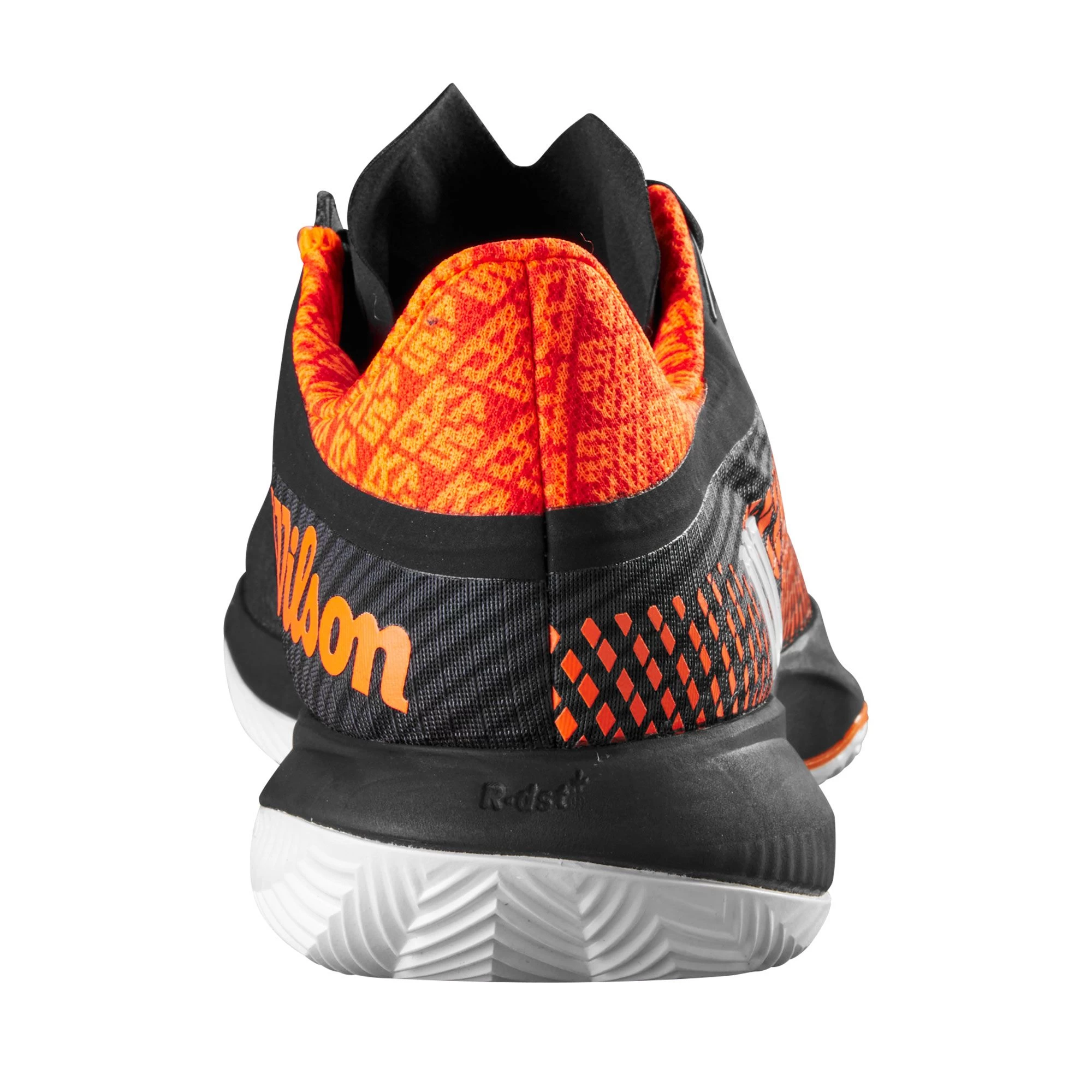 Wilson Kaos Swift 1.5 Clay WRS331070 Tennisschoenen Heren Black Phantom Chorange 8 Wilson Kaos Swift 1.5 Clay WRS331070 Tennisschoenen Heren Black Phantom Chorange - Image 6