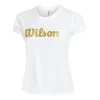 Wilson Script Tech - T-Shirt Print - Weiss Gold 1 Wilson Script Tech - T-Shirt Print - Weiss Gold -Wilson.NL 151fe1ae9aeb45019017db160004721a