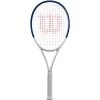 Wilson US Open Clash 100 V2 Tennisracket White Blue