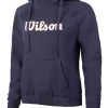Wilson Script - Hoodie - Blau -Wilson.NL 1794c8e59f2c4b95b7816a2a30da6858