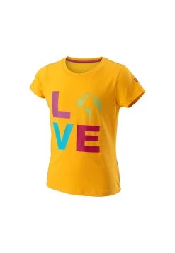 Wilson Love Earth Tech - Voetbalshirt - Gelb Mehrfarbig