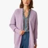 FLORENCE - Halflang Vest Met Ribbelpatroontje | Violet 1 FLORENCE - Halflang Vest Met Ribbelpatroontje | Violet -Wilson.NL 3985120