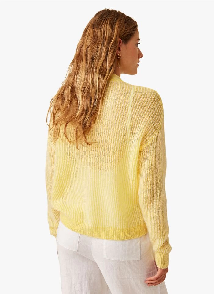 FLORA - Vest Met V-hals | Geel 8 FLORA - Vest Met V-hals | Geel - Image 6