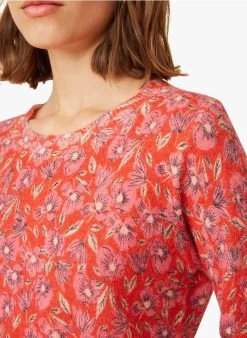 FLAMINGO - Trui Van Alpacamix Met Ronde Hals En Print | Rood 11 FLAMINGO - Trui Van Alpacamix Met Ronde Hals En Print | Rood -Wilson.NL 3985144