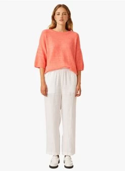 FAUVE - Wollen Trui Met Ronde Hals | Veelkleurig -Wilson.NL 3985150