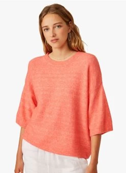 FAUVE - Wollen Trui Met Ronde Hals | Veelkleurig -Wilson.NL 3985152