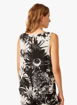 EMILE - Mouwloze Top Met Print | Veelkleurig -Wilson.NL 3985299