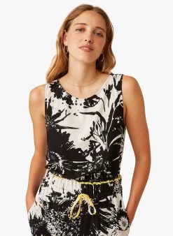 EMILE - Mouwloze Top Met Print | Veelkleurig -Wilson.NL 3985301