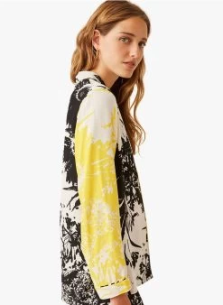 EMILIEN - Jasje Met Sjaalkraag En Print | Veelkleurig -Wilson.NL 3985313