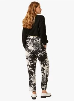 EMINDO - Rechte Broek Met Print | Veelkleurig -Wilson.NL 3985318