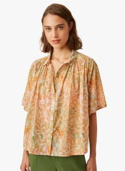 ERMIONE - Katoenen Blouse Met Print | Veelkleurig 12 ERMIONE - Katoenen Blouse Met Print | Veelkleurig -Wilson.NL 3985431