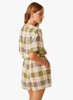 ERNEST - Katoenen Playsuit Met Print | Veelkleurig -Wilson.NL 3985436