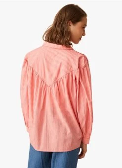 EARL - Gestreepte, Katoenen Blouse | Gestreepte 13 EARL - Gestreepte, Katoenen Blouse | Gestreepte -Wilson.NL 3985460