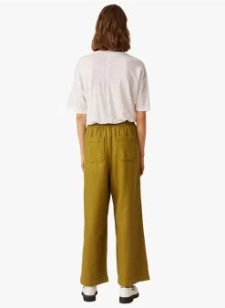 EYTAN - Wijde, Katoenen Broek | Kaki 12 EYTAN - Wijde, Katoenen Broek | Kaki -Wilson.NL 3985465