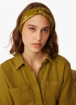 KATIA - Foulard Met Print | Geel