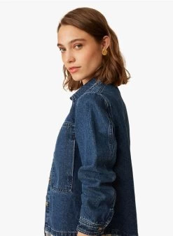 ESPERANZA - Katoenen Spijkerjasje | Blauw -Wilson.NL 3985492