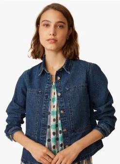 ESPERANZA - Katoenen Spijkerjasje | Blauw -Wilson.NL 3985494