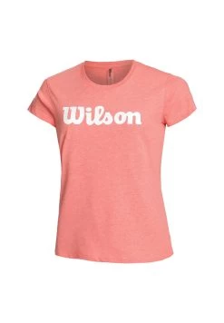 Wilson Script Tech - T-Shirt Print - Koralle
