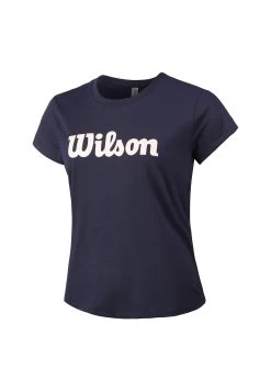 Wilson Script Tech - T-Shirt Print - Blau