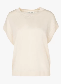 FELINI - Linnen Trui Met Ronde Hals | Beige -Wilson.NL 4059662