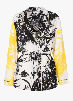 EMILIEN - Jasje Met Sjaalkraag En Print | Veelkleurig -Wilson.NL 4059669