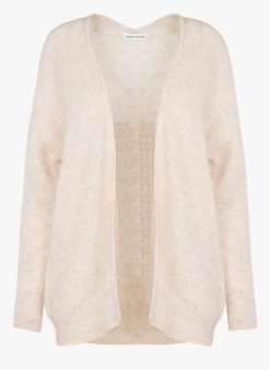 FLORENCE - Halflang Vest Met Ribbelpatroontje | Beige -Wilson.NL 4059738