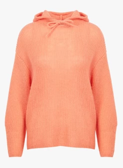FLORANE - Trui Met Capuchon | Oranje -Wilson.NL 4065974