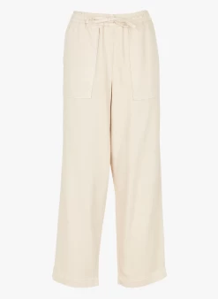 EYTAN - Wijde, Katoenen Broek | Beige -Wilson.NL 4065978
