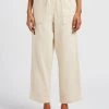 EYTAN - Wijde, Katoenen Broek | Beige