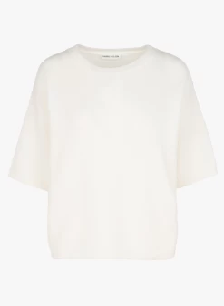 FAUVE - Wollen Trui Met Ronde Hals | Beige -Wilson.NL 4090006