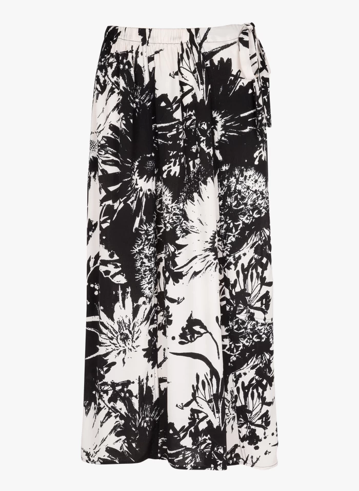 EMILIE - Soepelvallende, Lange Rok Met Print | Veelkleurig 4 EMILIE - Soepelvallende, Lange Rok Met Print | Veelkleurig - Image 2