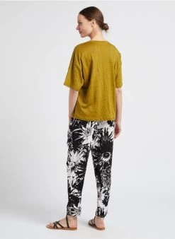 EMINDO - Rechte Broek Met Print | Veelkleurig -Wilson.NL 4099543